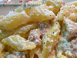 Pasta with Ricotta & Sausages